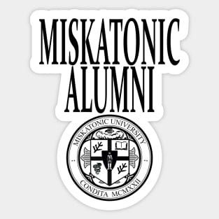 Miskatonic University Alumni Sticker